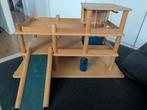Houten Speelgoed Garage met Lift, Ophalen, Gebruikt, Toebehoren
