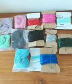 Verschillende kleuren PU leren koord van 1,5 mm, Ophalen of Verzenden, Nieuw