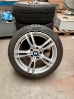 18inch M-line BMW 320 F31 breedset velgen + winterbanden, Auto-onderdelen, Banden en Velgen, Ophalen, 18 inch, Overige, Gebruikt
