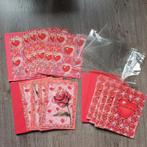 NIEUW Valentijnskaarten met envelopen, Ophalen of Verzenden, Nieuw, Overige thema's