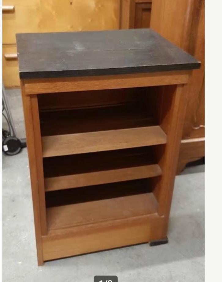 open laag kastje, Huis en Inrichting, Kasten | Dressoirs, Gebruikt, Minder dan 50 cm, 25 tot 50 cm, Met plank(en), Ophalen