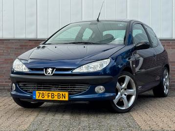 Peugeot 206 2.0 GTI 16V 3D 2000 Blauw beschikbaar voor biedingen