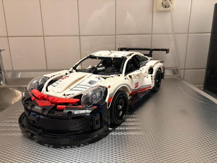 LEGO Technic Porsche 911 RSR, Kinderen en Baby's, Speelgoed | Duplo en Lego, Zo goed als nieuw, Ophalen