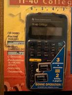 TI-40 college rekenmachine texas instruments 10 grafisch, Ophalen of Verzenden, Zo goed als nieuw