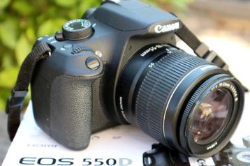 Canon 1200D Full HD filmen 18-55mm + 70-300mm + fototas beschikbaar voor biedingen
