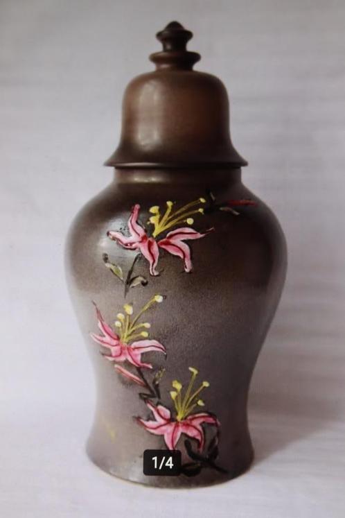 Vintage Vallauris Max Siffredi gember pot c 1950, Antiek en Kunst, Antiek | Keramiek en Aardewerk, Ophalen of Verzenden