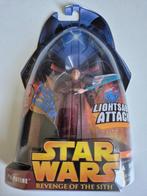 Star Wars ROTS 35 Palpatine Blue Lightsaber Attack, Ophalen of Verzenden, Nieuw, Actiefiguurtje