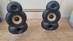 Scandyna Minipods zwart, Audio, Tv en Foto, Gebruikt, 60 tot 120 watt, Front, Rear of Stereo speakers, Ophalen
