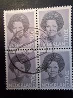 ROTTERDAM 46 op 4x nvph 1238, Postzegels en Munten, Ophalen of Verzenden, Gestempeld