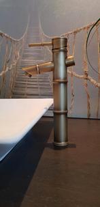 Wastafelkraan Waskom kraan Bamboe Jungle Brons Antiek Goud, Overige kleuren, Nieuw, Minder dan 100 cm, 25 tot 50 cm