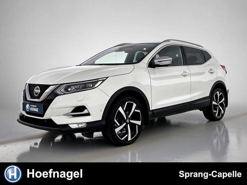 Nissan Qashqai 1.3 DIG-T Tekna + | Trekhaak | Leder | Stoelv, Auto's, Nissan, Bedrijf, Te koop, Qashqai, ABS, Airbags, Airconditioning