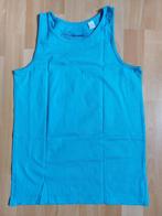 Blauw mouwloos t-shirt *BPC*, Gebruikt, Ophalen of Verzenden, Bonprix, Shirt of Longsleeve