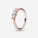 Pandora ring 14k rose verguld nieuw maat 58, Sieraden, Tassen en Uiterlijk, Nieuw, Ophalen of Verzenden, Roze, Met edelsteen