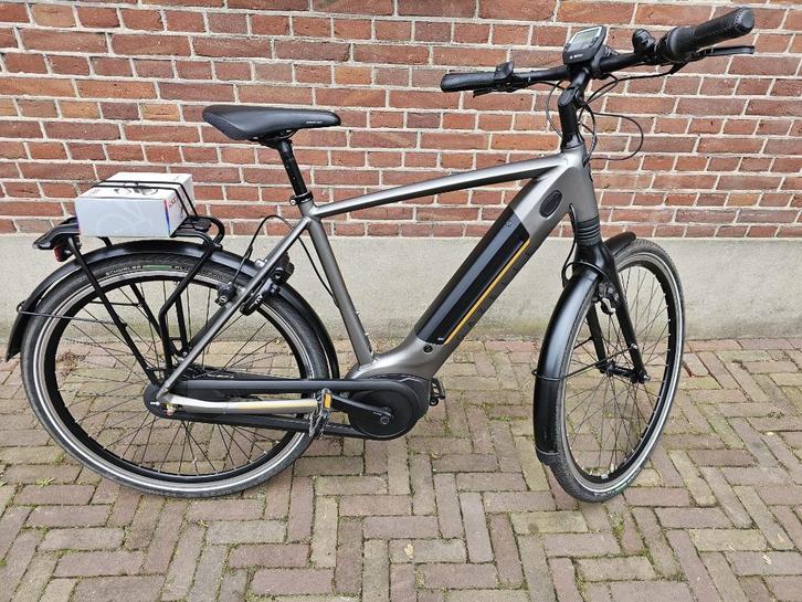 Gazelle elektrische herenfiets – met Bosch middenmotor, Fietsen en Brommers, Fietsen | Heren | Herenfietsen, Zo goed als nieuw