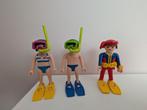 Playmobil poppetjes duikers, snorkelen, Kinderen en Baby's, Speelgoed | Playmobil, Ophalen of Verzenden, Zo goed als nieuw