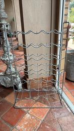 Flessenrek, wijnrek, Huis en Inrichting, Woonaccessoires | Wijnrekken, Ophalen, Zo goed als nieuw, 25 flessen of meer, Metaal