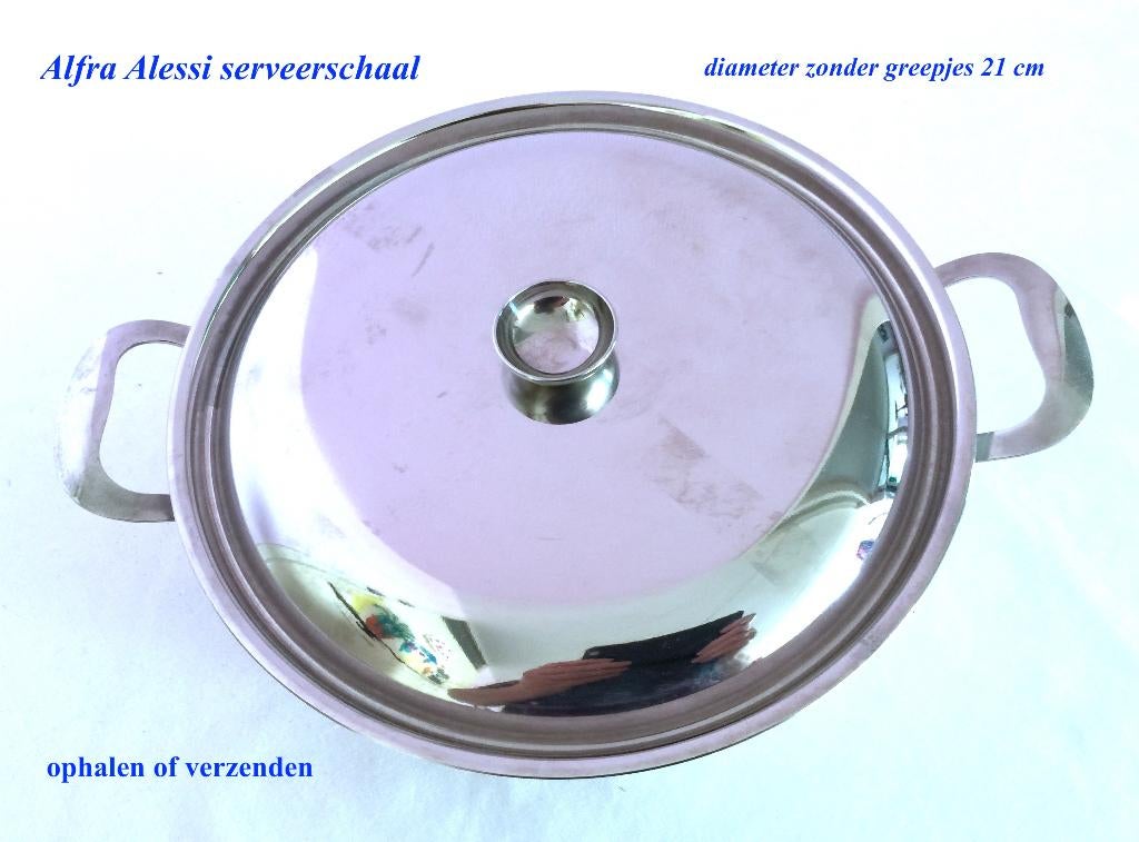Alfra Alessi Schaal Serveerschaal 1,6 liter Vintage Retro, Ophalen
