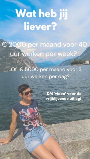 Werken waar en wanneer jij wil!  beschikbaar voor biedingen