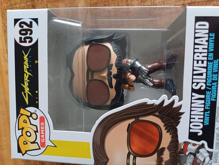 Funko Pop! Cyberpunk – Johnny Silverhand #592, Verzamelen, Poppetjes en Figuurtjes, Nieuw, Ophalen of Verzenden