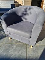 Ikea stoel grijs/ blauw, Ophalen, Gebruikt, Eén