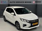 Mitsubishi Space Star 5-deurs 1.2 Instyle automaat - half le, Gebruikt, Leder en Stof, Wit, Bedrijf