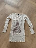 Trendy beige tuniekjurk met print, Ophalen of Verzenden, Zo goed als nieuw, Beige, Onder de knie