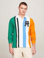 Tommy hilfiger streep rugby polo nieuw, Overige kleuren, Maat 48/50 (M), Tommy Hilfiger, Nieuw