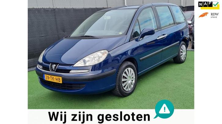 Peugeot 807 2.0 SR 8 PERSOONS 8P NAP!, Auto's, Peugeot, Bedrijf, Te koop, ABS, Airbags, Airconditioning, Boordcomputer, Centrale vergrendeling