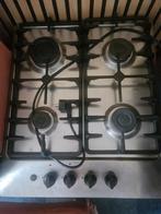 Inbouw Gaskookstel 60cm, Ophalen, Gebruikt, 4 kookzones, Inbouw