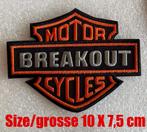 HARLEY DAVIDSON BREAKOUT patch HD 114 117, Verzenden, Nieuw