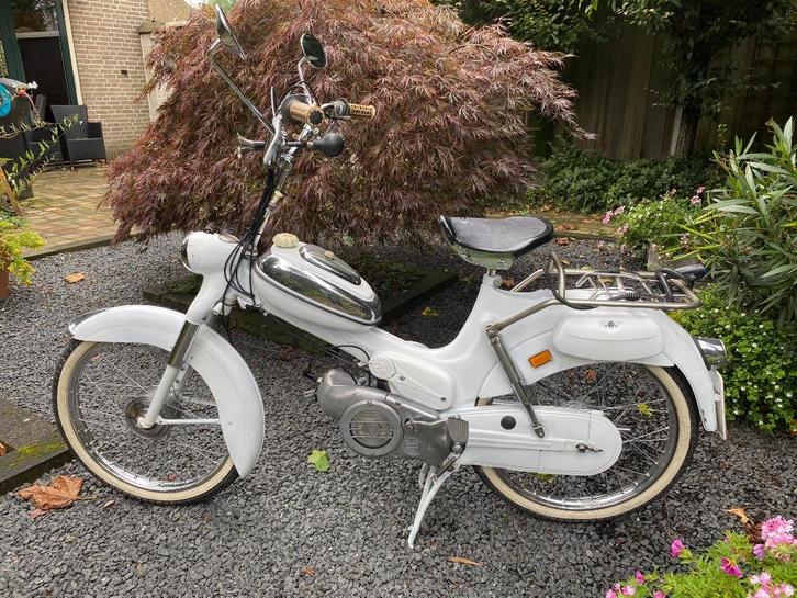 witte puch 50 vs l  1958, Fietsen en Brommers, Brommers | Puch, Gebruikt, Overige modellen, Maximaal 45 km/u, Ophalen