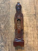 Houten Shou Lao - Chinese God van Lang Leven, Antiek en Kunst, Ophalen of Verzenden