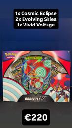 Pokémon Orbeetle V box, Hobby en Vrije tijd, Verzamelkaartspellen | Pokémon, Ophalen of Verzenden, Zo goed als nieuw, Boosterbox