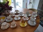 Engelse kopjes met bordtjes verzameling, Antiek en Kunst, Antiek | Servies los, Ophalen of Verzenden