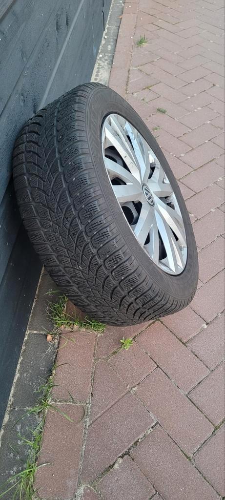winterbanden 4 stuks inclusief stalen velgen, Auto-onderdelen, Overige Auto-onderdelen, Volkswagen, Ophalen