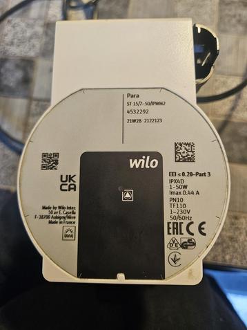 Te koop Wilo Para ST 15/7-50 PWM2 circulatiepomp beschikbaar voor biedingen