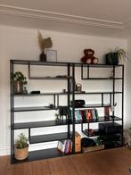 Vakkenkast zwart (2 stuks), Huis en Inrichting, Ophalen, Zo goed als nieuw, Minder dan 150 cm, 150 tot 200 cm