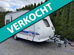 Hobby 460 UFe Excellent Vastbed Rondzit Voortent Fietsendrag, Caravans en Kamperen, Hobby, Bedrijf, 6 tot 7 meter, Ringverwarming