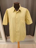Essentials mosterd geel overhemd maat XL, Kleding | Heren, Ophalen of Verzenden, Zo goed als nieuw, Geel, Halswijdte 43/44 (XL)