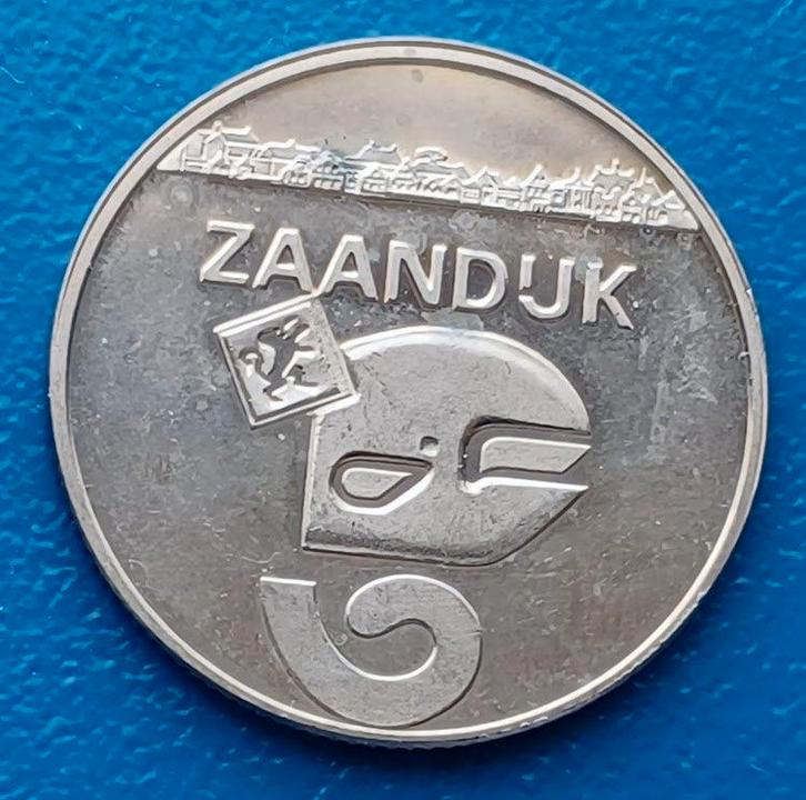 Penning Zaandijk 1 Zaanse Klop - 1999, Postzegels en Munten, Penningen en Medailles, Overige materialen, Nederland, Verzenden