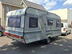 Hobby 12 A Caravan 4 persoons/netjes/wc/kachel, Caravans en Kamperen, Caravans, Bedrijf, 750 - 1000 kg, Hobby