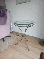 smeedijzeren bijzettafel, Huis en Inrichting, Woonaccessoires | Kapstokken, Ophalen of Verzenden, Zo goed als nieuw, Wandkapstok