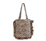 Panterprint Shopper met Roezen - Nieuw!, Ophalen of Verzenden, Nieuw, Bruin, Shopper