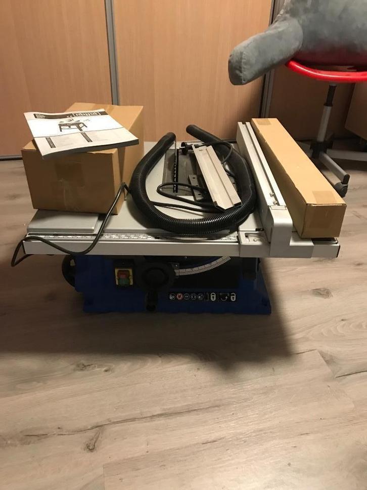 Scheppach zaagtafel NIEUW, Doe-het-zelf en Verbouw, Gereedschap | Zaagmachines, Nieuw, Overige typen, 1200 watt of meer, 70 mm of meer