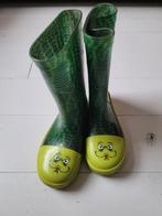 Groene regenlaarzen maat 31 slangen motief, Gebruikt, Jongen of Meisje, Ophalen of Verzenden, Laarzen