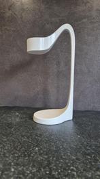 Ikea Jatteviktig kandelaar, Monika Mulder, wit metaal. 6B15, Huis en Inrichting, Woonaccessoires | Kandelaars en Kaarsen, Tweedehands verkoop