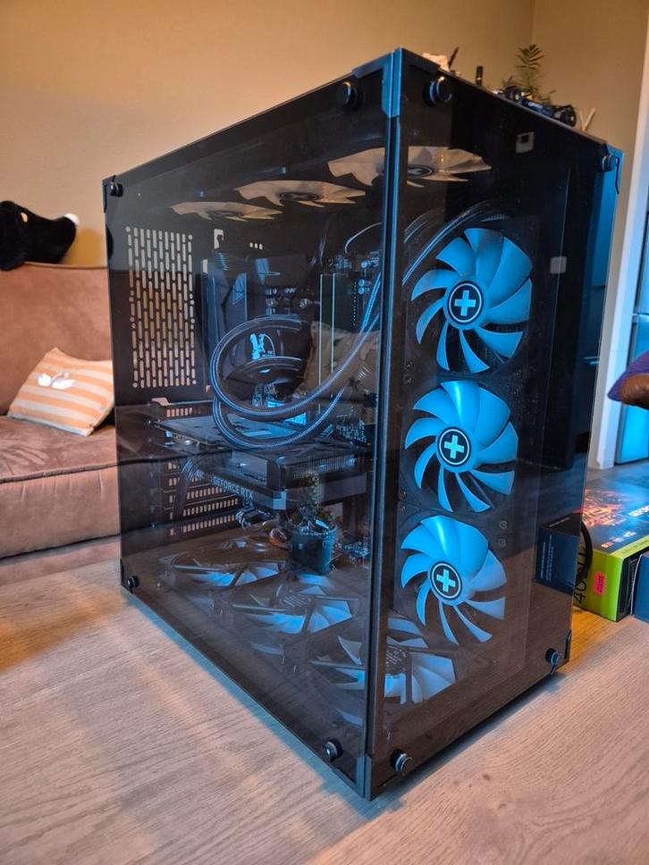 Custom made gaming pc, Computers en Software, Desktop Pc's, Zo goed als nieuw, 3 tot 4 Ghz, SSD, 16 GB, Met videokaart, Gaming
