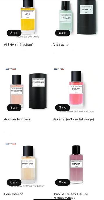 COLLECTION INTENSE PARFUMS beschikbaar voor biedingen