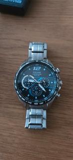 PRACHTIGE PULSAR SOLAR CHRONOGRAPH HORLOGE, Sieraden, Tassen en Uiterlijk, Horloges | Heren, Overige merken, Staal, Gebruikt, Staal