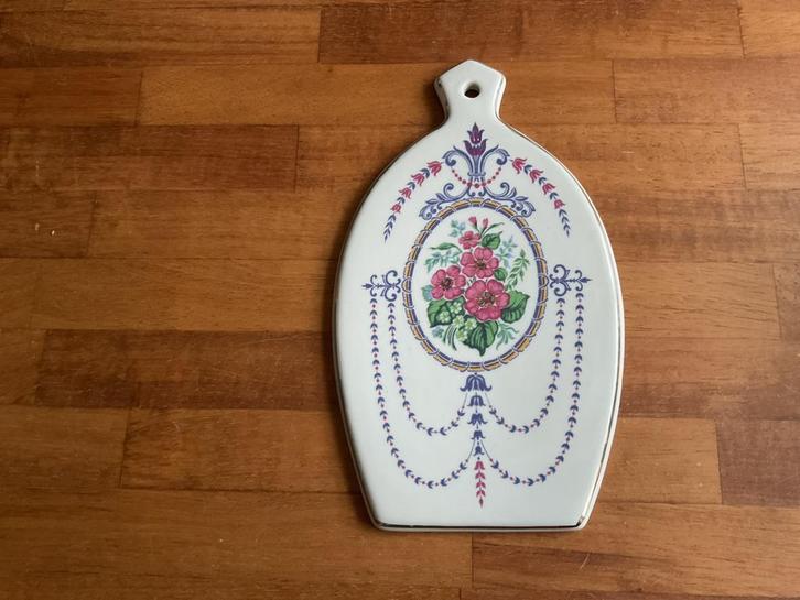 Serveerplank kaasplank porselein vintage, Antiek en Kunst, Antiek | Porselein, Ophalen of Verzenden